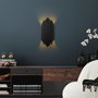 Opviq Kara - 13345 Lámpara de pared negra